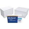 Oxford 31EE Ruled Index Cards, 3″ x 5″, White, 1,000 Cards (10 Packs of 100) (31)(4 x 6  1000 Count)