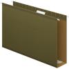 Pendaflex Extra Capacity Reinforced Hanging File Folders, 2″, Legal Size, Standard Green, 1/5 Cut, 25/BX (4153×2)(3″)