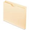 Pendaflex File Jackets, Letter Size, Manila, 2″ Expansion, Reinforced Straight-Cut Tabs with Thumb Cut, 50 per Box (22200EE), Beige(1-1/2-Inch Expansion)