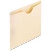 Pendaflex File Jackets, Letter Size, Manila, 2″ Expansion, Reinforced Straight-Cut Tabs with Thumb Cut, 50 per Box (22200EE), Beige(Flat – No Expansion)