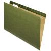 Pendaflex Reinforced Hanging Folders, Legal Size, Standard Green, 1/5 Cut, 25/BX (4153 1/5)(Legal)