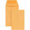 Quality Park #1 Coin and Small Parts Envelope with Gummed Flap for Home or Office Use, 28 lb. Brown Kraft, 2-1/4 x 3-1/2, 500 per Box (50162)(#1 – 2-1/4 x 3-1/2)