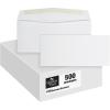 Quality Park #10 Envelopes, Letter Size White Mailing Envelopes, 4-1/8×9-1/2 Inch, No Window Business Envelopes, Gummed Closure, 500/Box (QUA90020)(4-1/8 x 9-1/2)