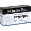 Quality Park #6 3/4 Self-Seal Security Envelopes, Security Tint and Pattern, Redi-Strip Closure, 24-lb White Wove, 3-5/8 x 6-1/2, 100/Box (QUA10417)(#6 3/4 (3-5/8″ x 6-1/2″))