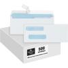 Quality Park #8 Double Window Envelopes, Self Seal Security Envelopes for QuickBooks Checks, 3 5/8″ x 8 11/16″, 24 lb White, 500 per Box (QUA50766)(500 Count (Pack of 1))