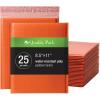 Quality Park Bubble Mailers, 8.25 x 11 Shipping Envelopes, Water Resistant White Poly Padded Envelopes, Redi-Strip Peel Off Closure, 25/Box (QUA85859)(Orange)