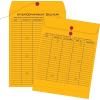 Quality Park Interoffice Envelopes, String and Button, Brown Kraft, 10 x 13, 100 per Case, (63561)