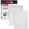 Quality Park Survivor Tyvek Shipping Envelopes, 12″ x 15-1/2″, Made with Lightweight and Strong DuPont Material, Peel and Seal Closure, White Shipping Envelopes, 100 Per Box (QUAR1790)(12 x 7.5 inches)