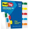 Redi-Tag Laser Printable Tabs, Permanent Index Tabs, Customizable Adhesive Labels, Assorted Pastel Colors, 1.125″ x 1.25″, 375 Per Pack (1006791)(Primary)