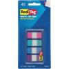 Redi-Tag Write-On Tabs, Repositionable Tabs for Binders and Planners, Removable Pop Up Tags, 4 Calming Colors, 1″ x 1.5″, 88 Per Pack (1006508)(4 Vivid Colors)