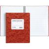 TOPS Computation Book, 11.75 x 9.5 Inches, Double Wire, 152 Numbered Pages, Quadrille Ruled, 76 Sheets, White, (35061), Composition(Composition)