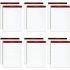 TOPS Docket Gold Writing Pads, 8-1/2 x 11-3/4, Legal Rule, White Paper, 50 Sheets, 12 Pack (63960)(8.5 x 11.75 Inch)