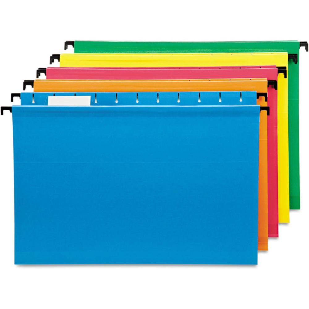 imagePendaflex SureHook Reinforced Hanging Folders Legal Size Assorted Colors 15 Cut 20BX 6153 15 AsstAssorted