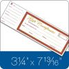 Adams 1-Part Gift Certificates with Stub, 3-1/4″ x 11″, 25 Certificates/BK (GFTBK1)