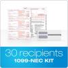 Adams 2024 1099 NEC Tax Forms Kit for 30 Recipients, 4-Part 1099 Forms, 3 1096 Forms, Self Seal Envelopes, Access to Adams Tax Forms Helper (1009317)(2022 (Old Version))