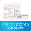 Adams 2024 1099 NEC Tax Forms Kit for 30 Recipients, 4-Part 1099 Forms, 3 1096 Forms, Self Seal Envelopes, Access to Adams Tax Forms Helper (1009317)(2023 (Old Version))