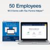 Adams 2024 W2 Tax Forms 2024, 6 Part Laser/Inkjet Tax Forms, 50 Employees, Includes 6 W3 Forms, Access to Tax Forms Helper (1009322)