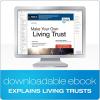 Adams Living Trust Kit, Paper Forms and Instructions, Plus Downloadable Content, Details on Packaging (K305)