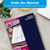 Adams Monthly Bookkeeping Record Book – 8.5″ x 11″ Spiral Bound 4 Column Ledger 128 Pages – Undated Accounting Ledger Book for Small Business, Payroll, Budget Tracking – Durable Poly Cover – 1 Unit(Size: 8.5 x 11 inches)