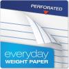 Ampad 20-208 Evidence 3″ x 5″ Narrow Perforated Writing Pads – White (12 Pads of 50 Sheets Each)