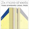 Ampad 20245 Double Sheets Pad, Law Rule, 8 1/2 x 11 3/4, Canary, 100 Sheets (20-245)
