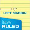 Ampad 20245 Double Sheets Pad, Law Rule, 8 1/2 x 11 3/4, Canary, 100 Sheets (20-245)
