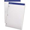 Ampad 20345 Double Sheets Pad, Law Rule, 8 1/2 x 11 3/4, White, 100 Sheets