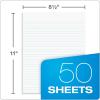 Ampad Glue-Top Writing Pad, 8-1/2″ x 11″, Legal Rule, 50 Sheets, 12 Pack (21-762)