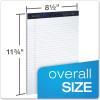 Ampad Gold Fibre Writing Pads, Legal/Wide Rule, Letter Size (8 1/2 in x 11 3/4 in), White, Four 50-Sheet Pads per Pack (20-031)(8 1/2″ x 11 3/4″)