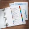 Cardinal A-Z Tab Dividers for 3 Ring Binders, Customizable Table of Contents Page with Multicolor A-Z Tabs, 3 Sets (63218)(BINDER_DIVIDER)