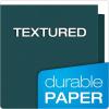 EarthWise by Oxford Two-Pocket Folders, Natural, Letter Size, 25 per Box, (78542)(Blue)