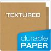 EarthWise by Oxford Two-Pocket Folders, Natural, Letter Size, 25 per Box, (78542)(Natural)
