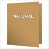 EarthWise by Oxford Two-Pocket Folders, Natural, Letter Size, 25 per Box, (78542)(Natural)