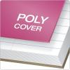Oxford 1-Subject Poly Notebook, 8.5 x 11 inches, 3-Hole Punch, College Rule, 100 Sheets Per Journal, Durable Poly Storage Pocket, Colors May Vary (10590)