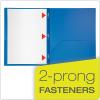 Oxford 2 Pocket Folders with Fasteners, Sturdy Plastic Folders, Letter Size, Asstd. Colors (Blue, Green, Yellow, Orange, Red, Purple), 6 Pack (13189)(Multicolor)