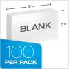 Oxford Dry Erase Index Cards, 3×5, Blank & Ruled Multipack, Reusable Flash Cards, Double Sided Dry & Wet Erase Cards for Gaming, Study, 100-Pk (63516)(100 Blank)