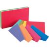 Oxford Extreme Index Cards, 3 x 5 Inches, Assorted Colors, 100 per pack (04736)(100 Count (Pack of 2))