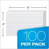 Oxford Heavyweight Ruled Index Cards, 3″ x 5″, White, 100 Per Pack (63500)(White)