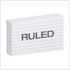 Oxford Index Cards, 3 x 5 Inches, White, Lined on Front, Blank on Back, Flashcards for School and Studying, Recipe Note Cards, 500 Count (5 Packs of 100) (40176)(Cards)