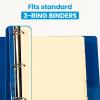 Oxford Manila Index Dividers – Durable 3 Ring Binder Dividers with 5 Tabs 1/5 Cut – Made from 10% Recycled Fiber – Ideal for Organizing Office, School, and Home Documents – Letter Size – 250 Count