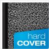 Oxford Marble Composition Book, 9 3/4 X 7 1/2 Inches, Wide Rule, Paperback, 100 Sheets, White (63795)(Single Book)