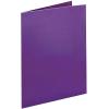 Oxford Metallic Two-Pocket Folders, Teal, Letter Size, 25 per Box (5049561)(Purple)