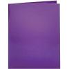 Oxford Metallic Two-Pocket Folders, Teal, Letter Size, 25 per Box (5049561)(Purple)