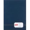 Oxford Monogram Executive Twin Pocket Folders, Letter Size, Black with Gold Foil Trim, 4 Pack (04161EE), 9″ x 11 7/8″(Blue/Gold)