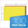 Oxford Neon Index Cards, 4″ x 6″, Ruled, Assorted Colors, 100 Per Pack (99755EE)(3 x 5)