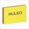 Oxford Neon Index Cards, 4″ x 6″, Ruled, Assorted Colors, 100 Per Pack (99755EE)(4 x 6)