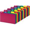 Oxford Poly Index Card Guide Set, 3 x 5 Inches, A-Z, 1/5 Inch Cut Tabs, Assorted Colors, 25 per Set (73153)(3 x 5 Inches)