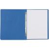 Oxford Pressboard Report Covers w/Scored Side Hinge, Black, Letter Size, 5 per Pack, (99406)(Dark Blue)
