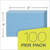 Oxford Ruled Color Index Cards, 3″ x 5″, Blue, 100 Per Pack (7321 BLU)