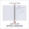 Oxford Spiral Composition Notebooks, 4 Pack, Poly Covers, College Ruled Paper, 9-3/4 x 7-1/2 Inches, 80 Sheets, Assorted Pastel Covers (64945)(College Ruled)